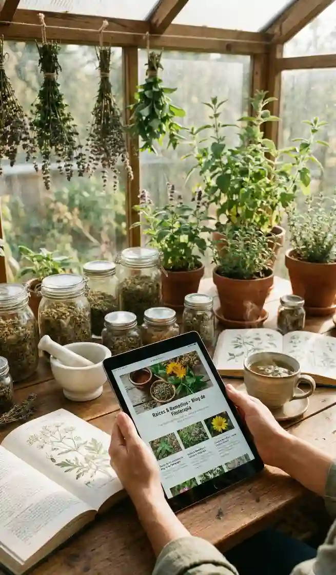 Blog de Fitoterapia: Jardín Medicinal